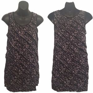 Black Leopard Print Dress
